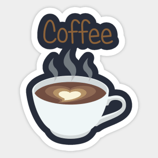 Coffee Cup Sticker